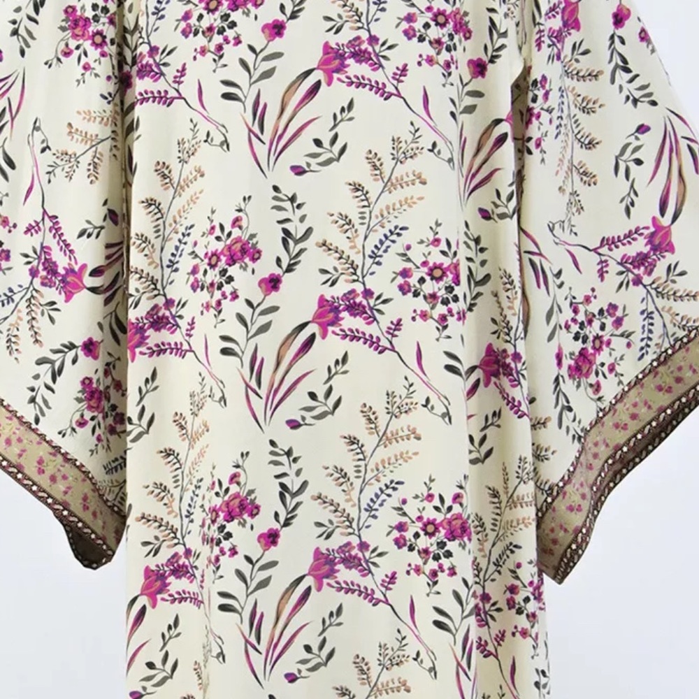 NEW cotton Kimono Style wrap - Picture 5 of 5